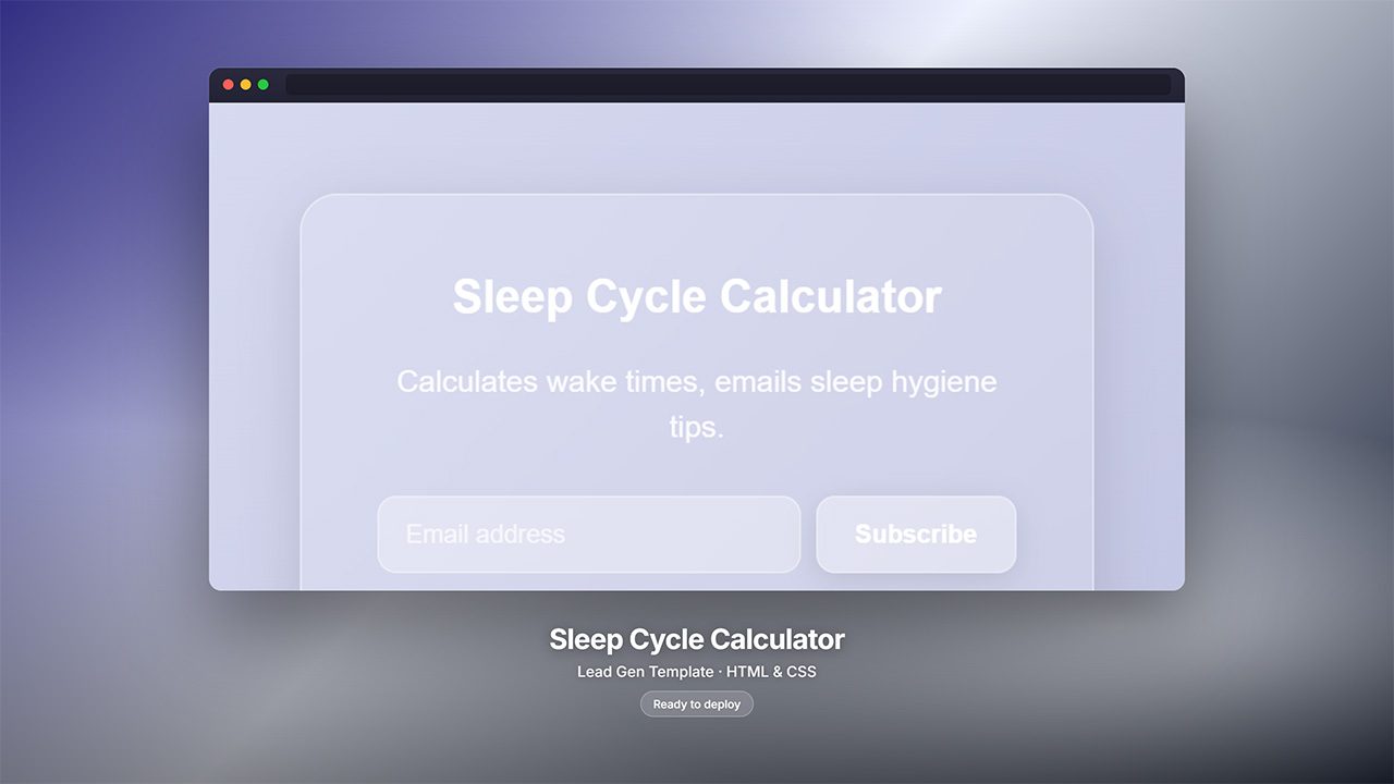 sleep-cycle-calculator